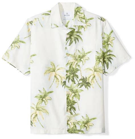 Palm Print Silk Shirt 